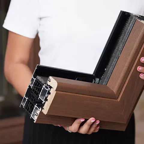 Алюмо-деревянные окна Алюмо-деревянные окна